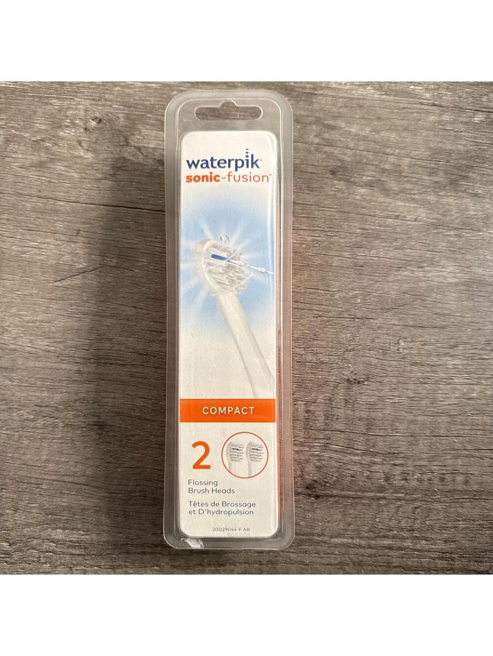 Waterpik Sonic-Fusion Flossing Brush Heads for SF-01 and SF-02 (2 heads in pack)